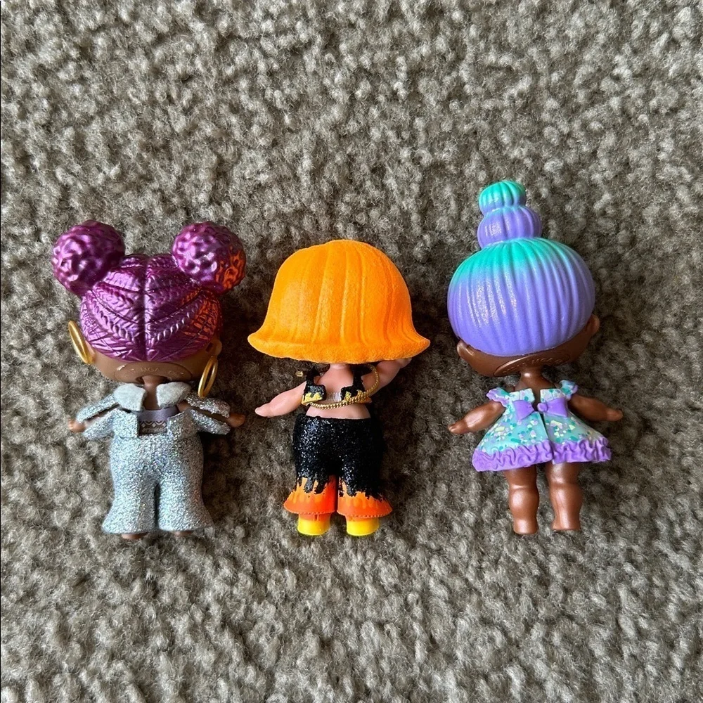 L.O.L. Surprise! Dolls Set - Pink, Purple, Orange, White